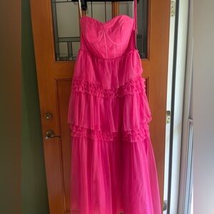 Brand New Summer Wedding Dress - Revelry Malibu Pink Size 14